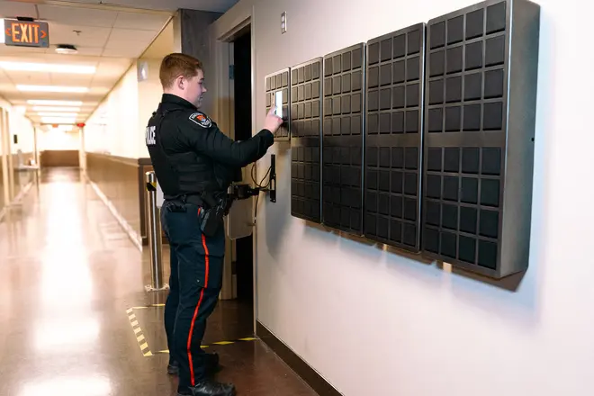 Key Management System installed