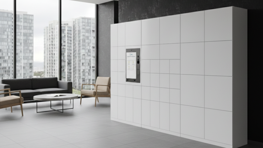 smart locker for condominiums